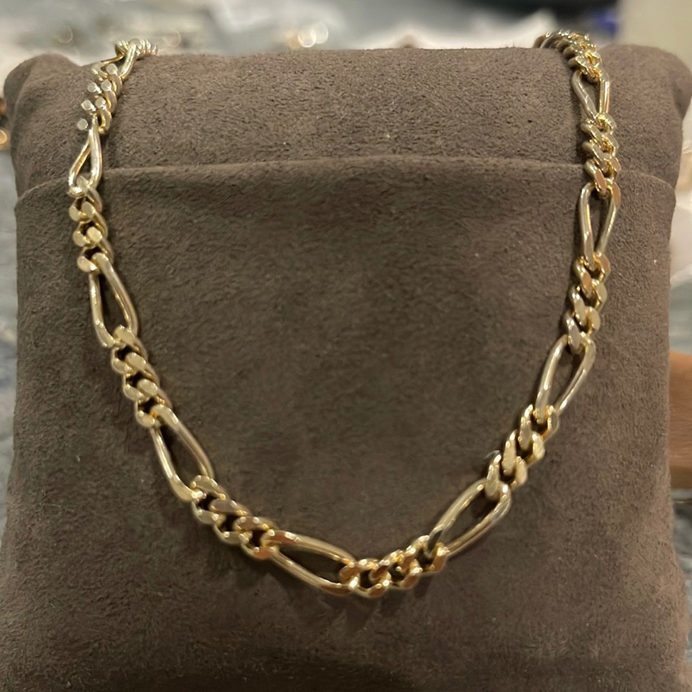 Fígaro 22” 925 Gold Tone Chain